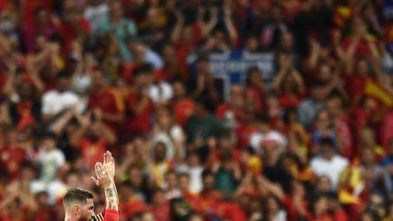 Ramos rompe su mala racha con La Roja ante Lietchenstein