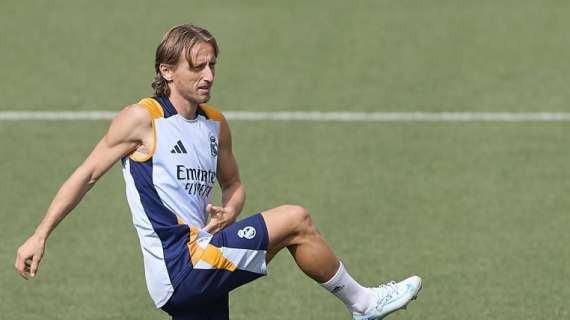 Primer entrenamiento de la semana para el Real Madrid