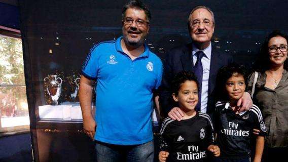 Florentino y la Undécima, en la reunión de peñas de Marruecos