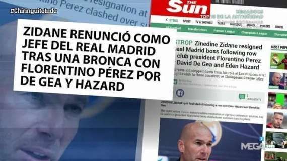 The Sun - Zidane renunció a seguir por los fichajes de De Gea y Hazard