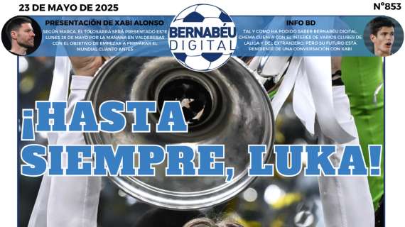 "¡Hasta siempre, Luka!": Modric, protagonista de la portada BD