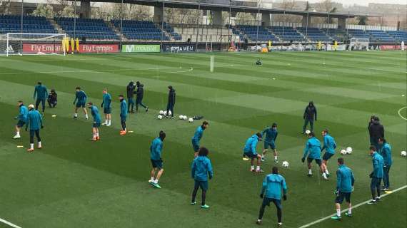 Entrenamiento Real Madrid