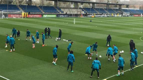 Entrenamiento Real Madrid