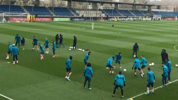 Informe del entrenamiento: el Real Madrid ya prepara el duelo ante el Athletic