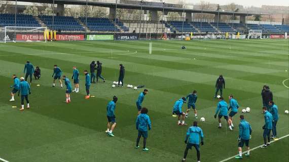 Entrenamiento Real Madrid