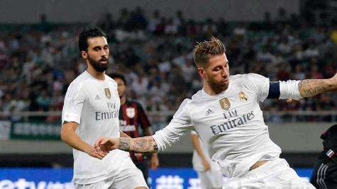 Ramos, el tercer defensa más goleador del Madrid