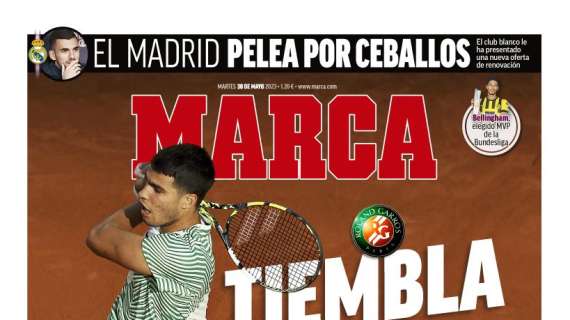 PORTADA | Marca: "El Madrid pelea por Ceballos"