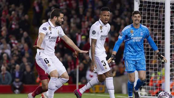 Nacho, Militao y Courtois