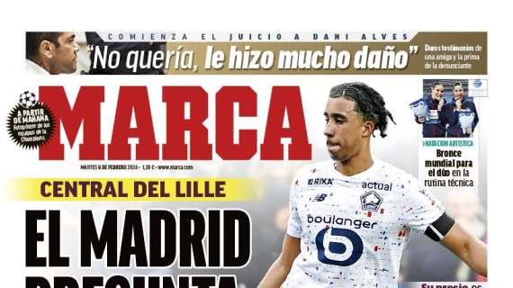 PORTADA | Marca: "El Madrid pregunta por Yoro"
