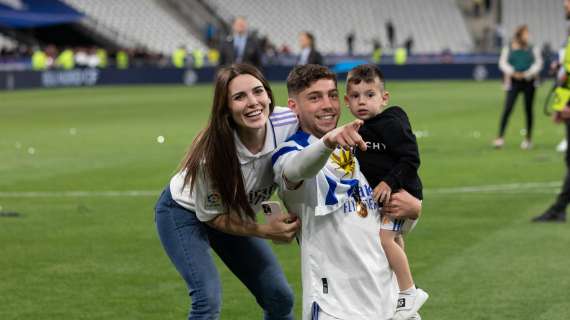 Mina Bonino y Fede Valverde