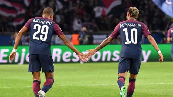 Kylian Mbapp&eacute; y Neymar Jr.