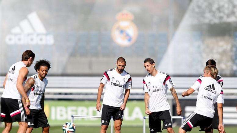 Cristiano, Di María, Benzema y Varane se reincorporan al grupo