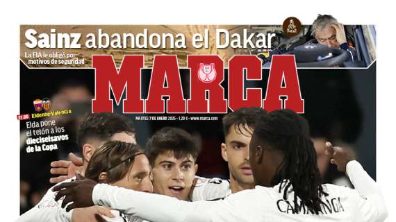 La victoria del Real Madrid, protagonista en Marca: "A octavos y a Arabia "