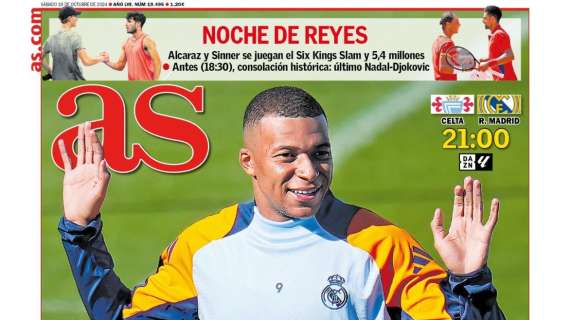 PORTADA | AS: "Un Mbappé al 100%"