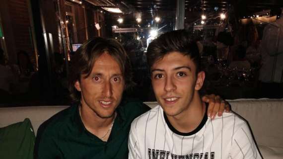 Gelabert recibe la visita de Luka Modric: "Gracias por el apoyo"