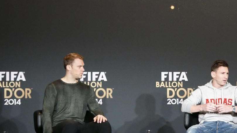 Neuer: "Estoy contento de quedar entre los finalistas en la gala"