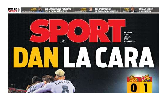 PORTADA | Sport: "Un error de Militao condena al Madrid"