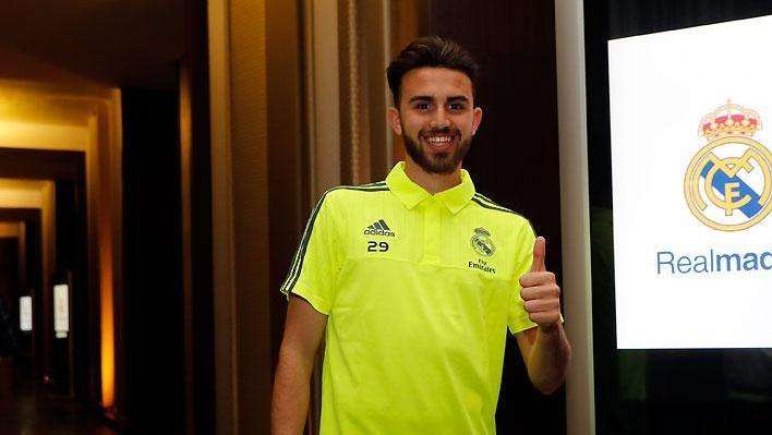 Mayoral: "Estoy cansado pero contento por estar con el primer equipo"