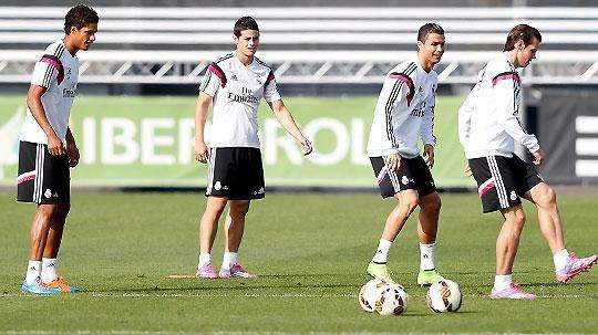 Cristiano y Bale se reincorporan al grupo