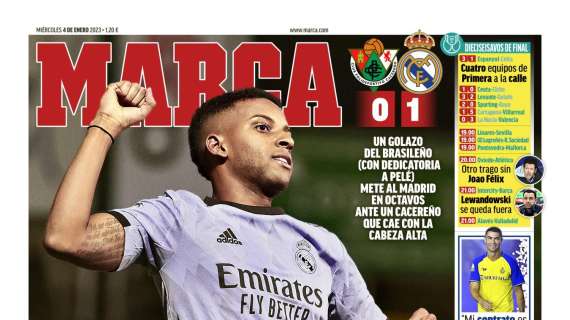 PORTADA | Marca: "Y Rodrygo sacó su varita"