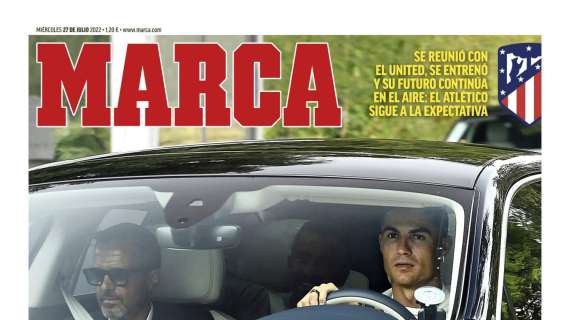 PORTADA | Marca: "Cristiano, el culebrón del verano"
