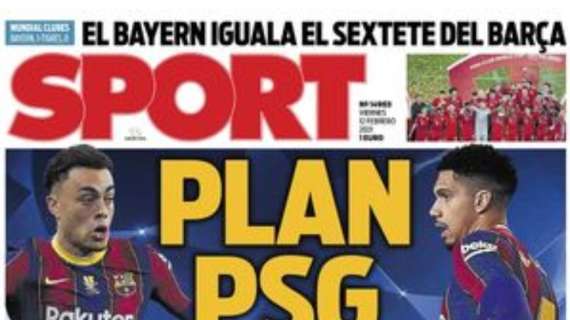 PORTADA - Sport: "Plan PSG"