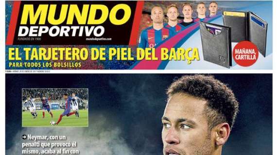Mundo Deportivo: "El Barcelona con 0-1 ha pasado de ronda 13 de 14 ocasiones"