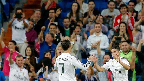 James y Cristiano, en el once ideal de la UEFA