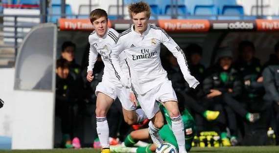 Odegaard debuta con el Castilla