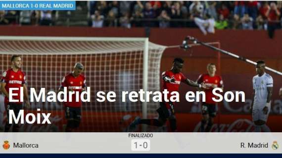 Marca destaca que la derrota retrata la situación del Real Madrid