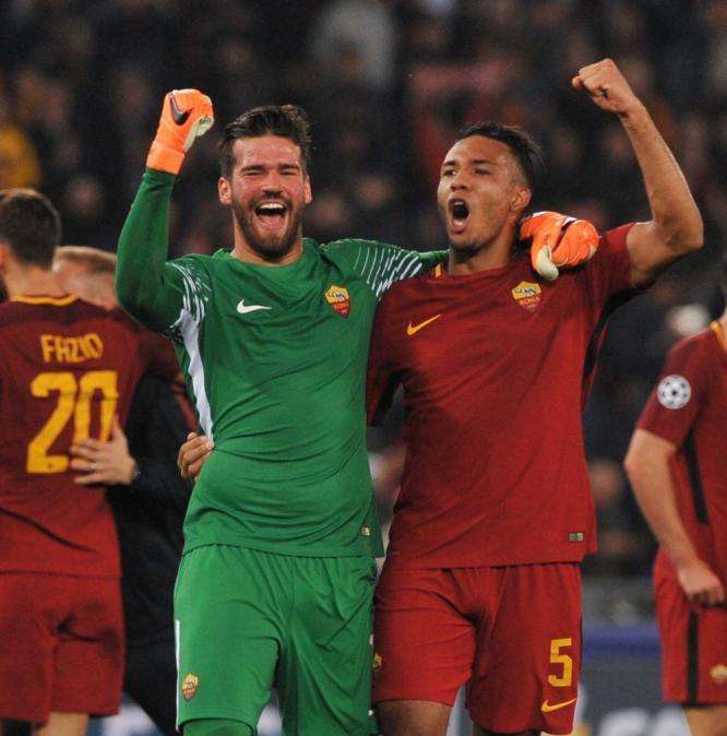 Alisson habla sobre su futuro: "Estoy feliz aquí en Roma y tengo contrato"