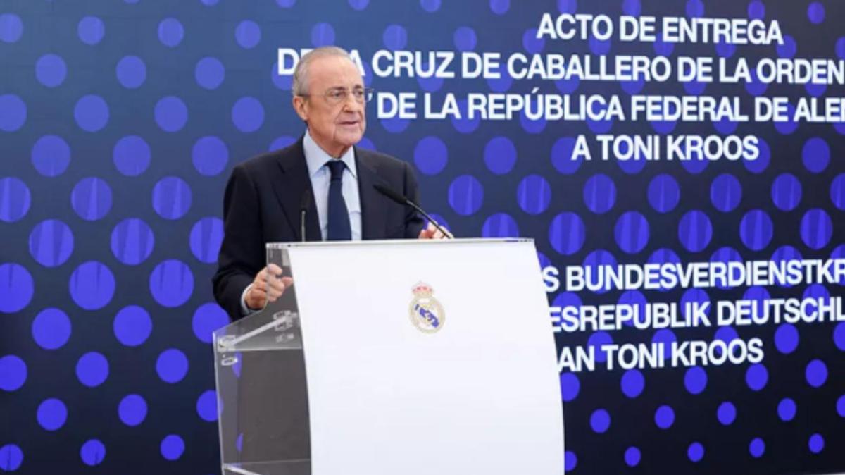 Florentino aclara el cambio de societario: quiere "blindar el club"