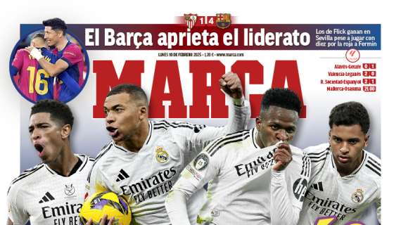 Marca desvela en portada el mensaje de Ancelotti en el derbi: "Les pide más"