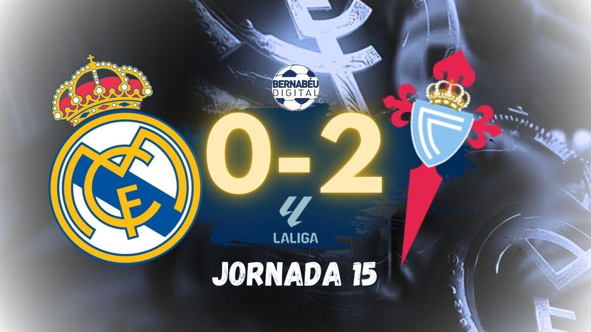 Real Madrid 0-2 Celta de Vigo, FINAL | ¡Sigue aquí el pospartido!