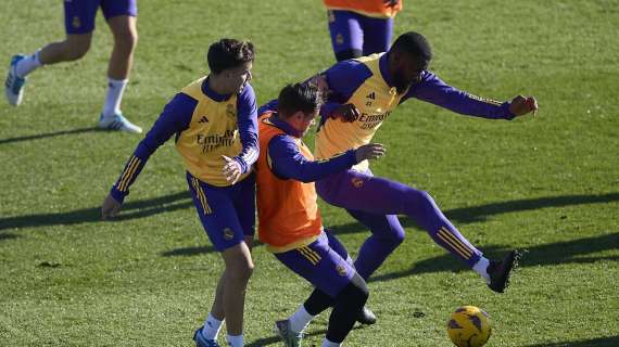 Entrenamiento Real Madrid