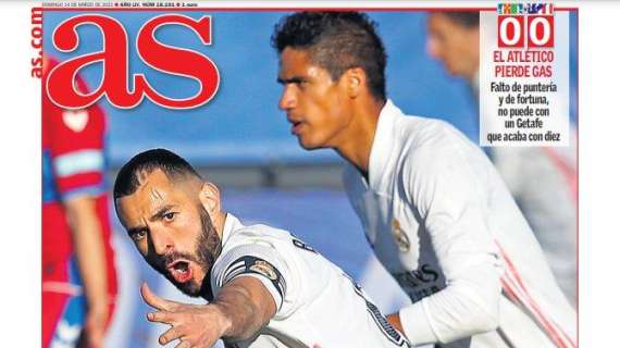 PORTADA - As: "LaLiga se incendia"