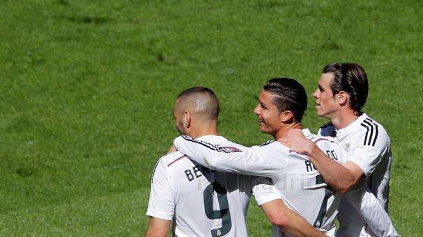 La BBC reaparece ante la Juventus