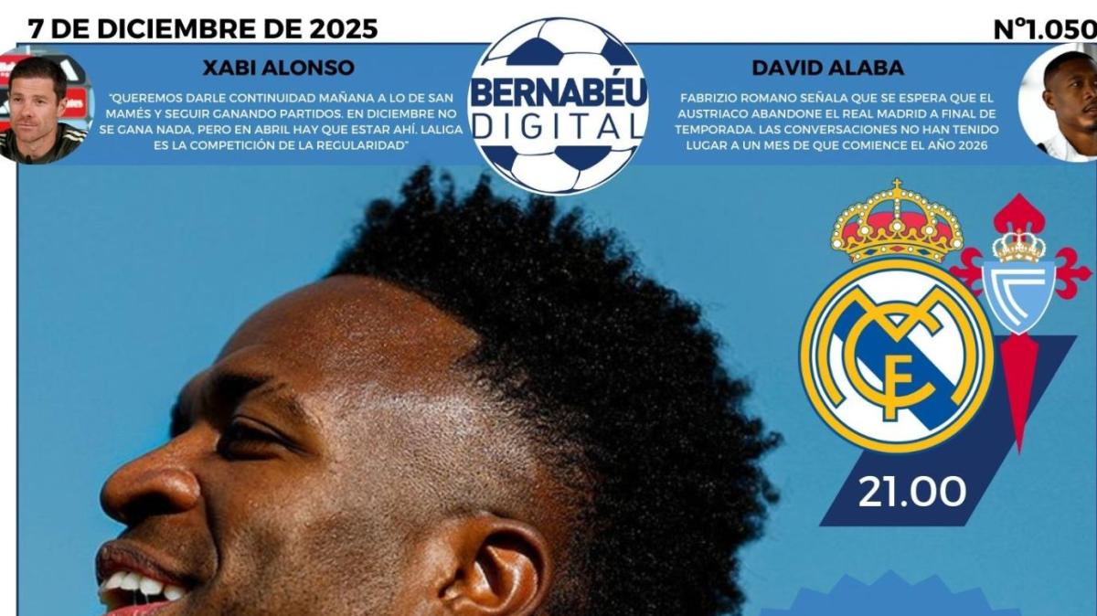 "Vuelta al Santiago Bernabéu" en la portada BD