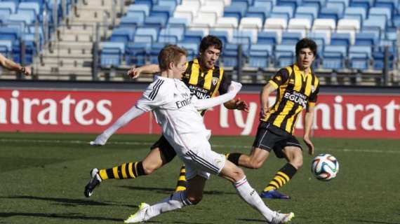 Odegaard se estrena como goleador con el Castilla