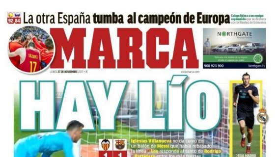 PORTADA - Marca: "Hay lío y hay Liga"