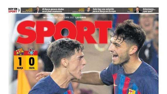 PORTADA | Sport: "Líderes al clásico"