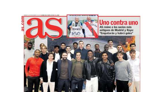 AS saca en portada la conjura del Real Madrid por el liderato