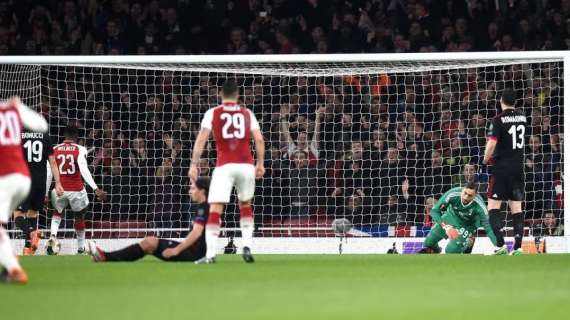 DESCANSO - Arsenal 2-0 Nápoles: los locales se imponen al descanso