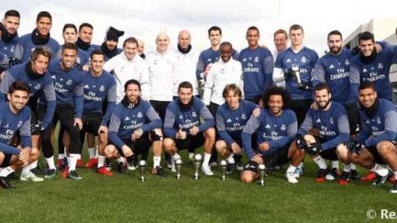 FOTO - Lucas Vázquez felicita a sus compañeros: "Equipo de grandes futbolistas y amigos"