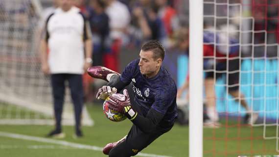 Lunin en el Allianz Arena