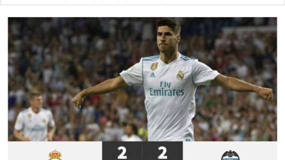 As: "Asensio no fue suficiente para ganar al Valencia"