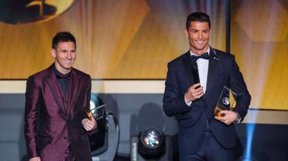 Cristiano y Messi se respetan pero no se apoyan: ninguno votó al otro como mejor del mundo