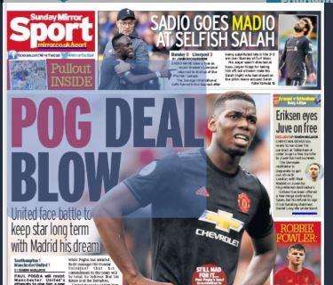 Fichajes Real Madrid, el Manchester United intenta renovar a Pogba