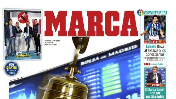 PORTADA | Marca: "La Bolsa y LaLiga: el Intercity será el primer club español que cotice"