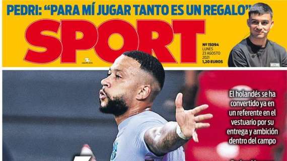 PORTADA | Sport: “Vinicius salva un punto en Valencia”